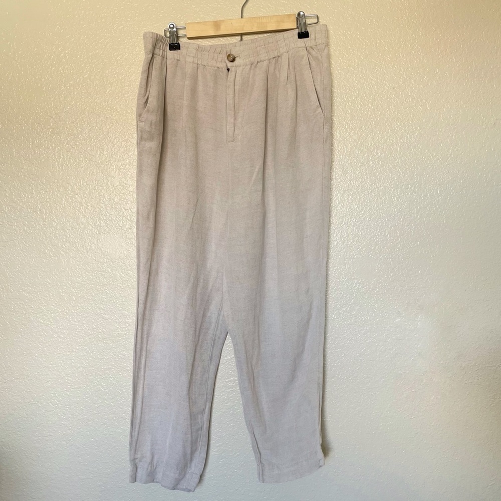 Madewell | Linen Blend Track Trouser